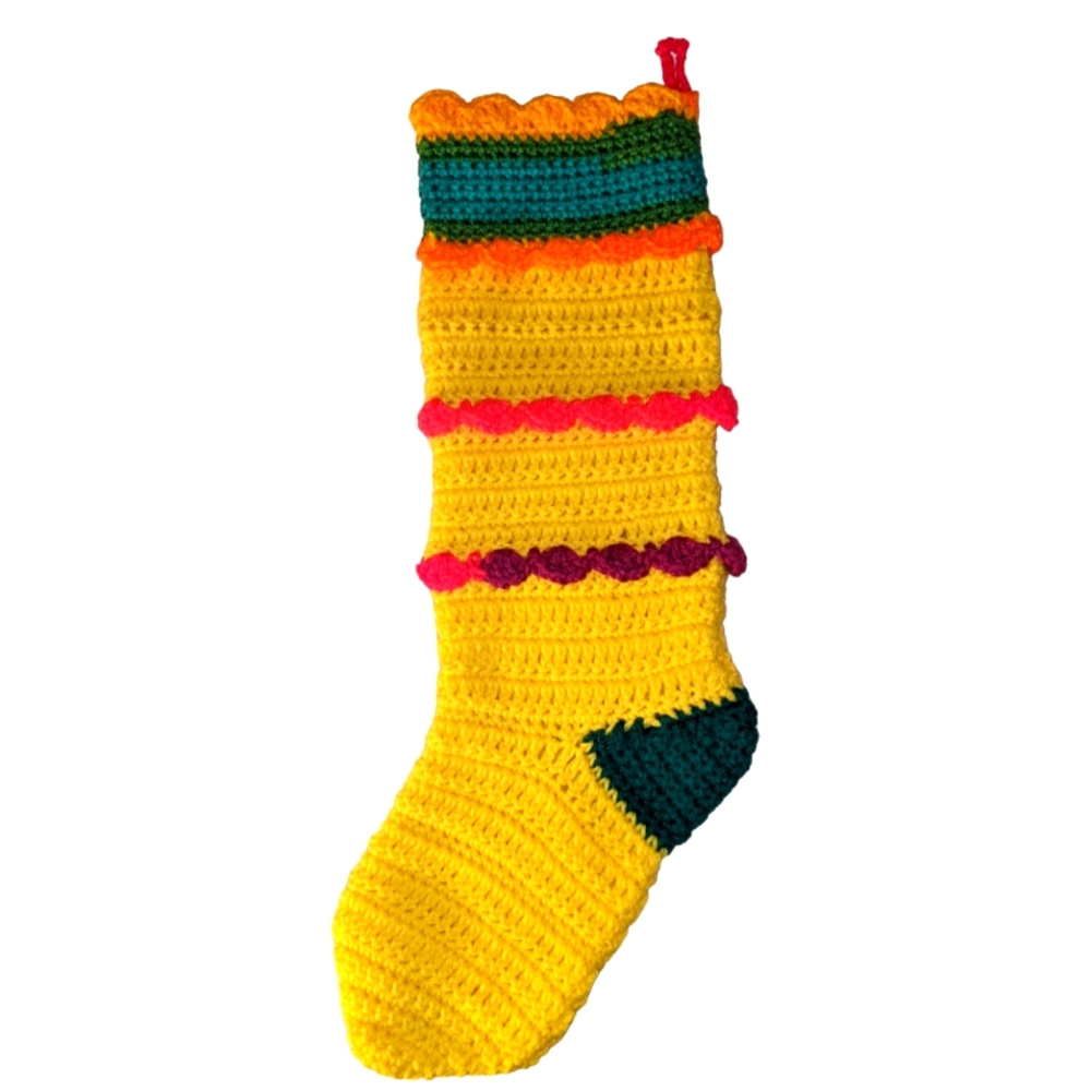 Christmas Crochet Gift Stocking